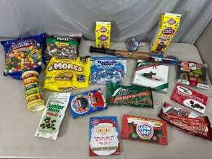 lot 80A image: Lots of Gumballs, Andes Baking Chips, Tootsie Candy, Charleston Chew, and More