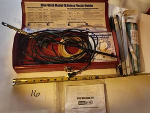 lot 16 image: Mini-Weld Model IV Airless Plastic Welder