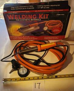 lot 17 image: Welding Kit 41592 for Synthetic Materials