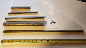 lot 26 image: Brass Punches Lot of 5
