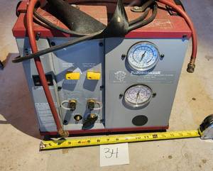 lot 34 image: FLUOROMIZER OILLESS REFRIGERANT RECOVERY SYSTEM