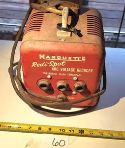 lot 60 image: Marquette Redi Spot Arc Voltage Reducer