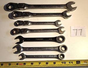lot 77 image: Craftsman Flexible Gear Wrenches