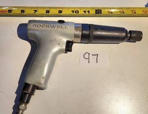 lot 97 image: Rockwell Pistol Grip Drill Pnuematic