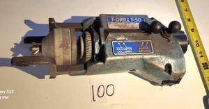 lot 100 image: T Drill Copper Pipe Notcher
