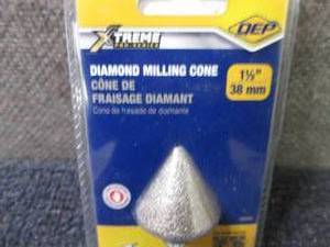 2 QEP 1-12 in. (38 mm) Diamond Mil...