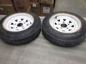 2 - 480x4x12 Tires with Rims...