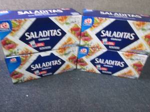 4- 48 ct pks Gamesa Saladitas Salti...