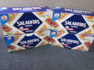 4- 48 ct pks Gamesa Saladitas Salti...