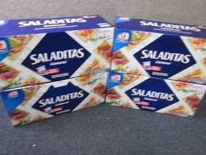 4- 48 ct pks Gamesa Saladitas Salti...