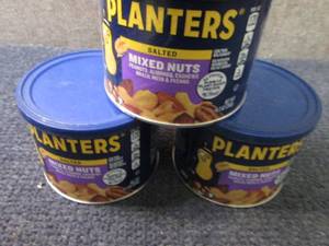 3- 10.3 oz Planters Mixed Nuts...