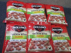 6- 3.25 oz Jack Links Jalapenos Chi...