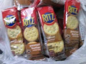 24- 1.38 oz Ritz Peanut Butter pks...