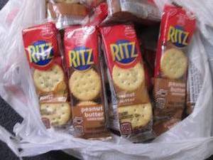 24- 1.38 oz Ritz Peanut Butter pks...