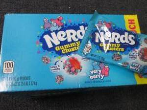 12- 3 oz  Nerds Very Berry Gummy Cl...