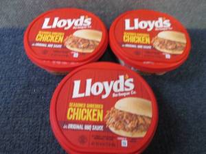 DD 3- 16 oz FROZEN Lloyds Barbecue...