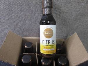6- 10 oz San-J Citrus Tamari Splash...