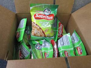 12-7 oz Sabritas Salt & Lime Flavor...