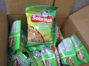 12-7 oz Sabritas Salt & Lime Flavor...