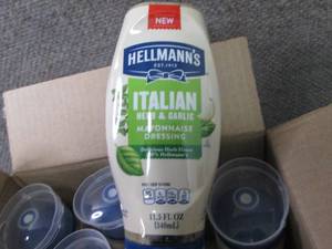 8- 11.5 oz Hellmans Italian Herb &...