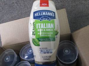 8- 11.5 oz Hellmans Italian Herb &...