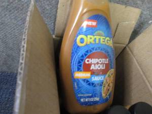 6- 9 oz Ortega Medium Chipotle Aiol...