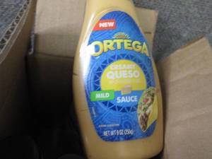 6- 9 oz Ortega Mild Creamy Queso Sa...