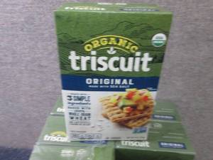 12- 9 oz Organic Original Triscuits...