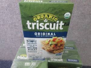 12- 9 oz Organic Original Triscuits...