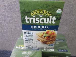 12- 9 oz Organic Original Triscuits...