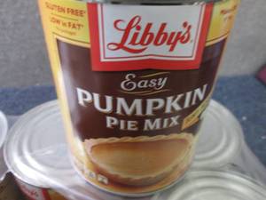 6- 30 oz Libbys Easy Pumpkin Pie M...
