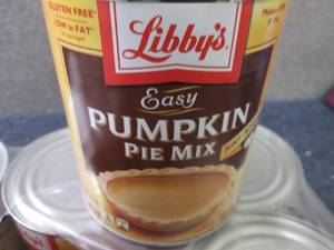 6- 30 oz Libbys Easy Pumpkin Pie M...