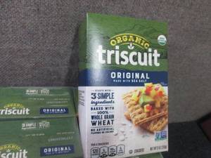 12- 9 oz Organic Original Triscuits...