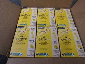 6- 6 ct Gevalia Frothy Chai Spice L...