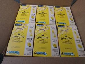 6- 6 ct Gevalia Frothy Chai Spice L...