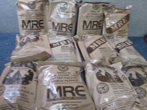 Sealed Case of 12 MREs Meal Ready ...