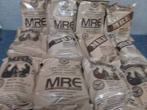 Sealed Case of 12 MREs Meal Ready ...