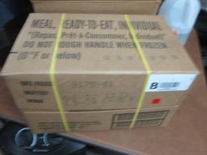 Sealed Case of 12 MREs Meal Ready ...