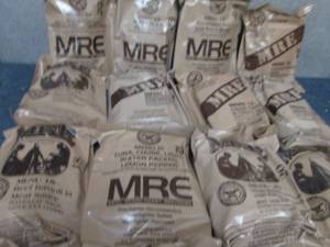 Sealed Case of 12 MREs Meal Ready ...