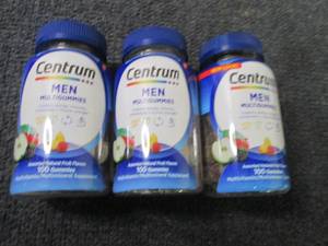 3- 100ct Centrum Mens Multigummies...