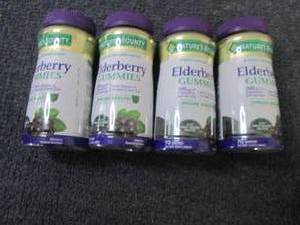 4- 70 ct Elderberry Gummies...