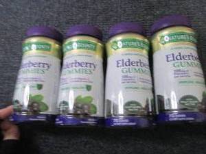 4- 70 ct Elderberry Gummies...