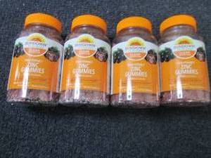 4- 90 ct Zinc Gummies...