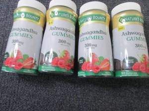 4- 60 ct Ashwagandha 300 mg...