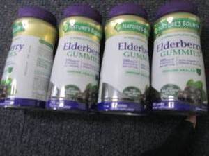 4- 70 ct Elderberry Gummies...