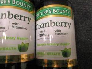 6- 120 ct Cranberry 4200mg...