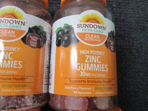 4- 90 ct Zinc Gummies...