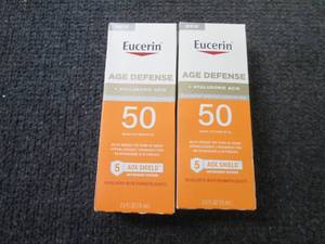 2- 2.5 oz Eucerin Hyaluronic Acid...