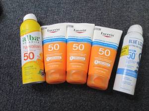 Assorted Sunscreen...