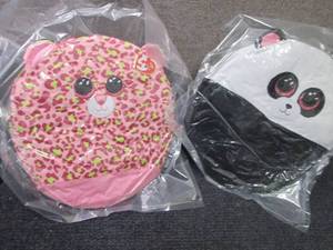 2-Squish Ty Plush Toys...